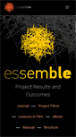 Mobile Screenshot of essemble.ulusofona.pt