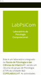 Mobile Screenshot of labpsicom.ulusofona.pt