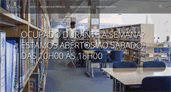 Desktop Screenshot of biblioteca.ulusofona.pt